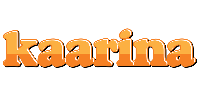 Kaarina orange logo