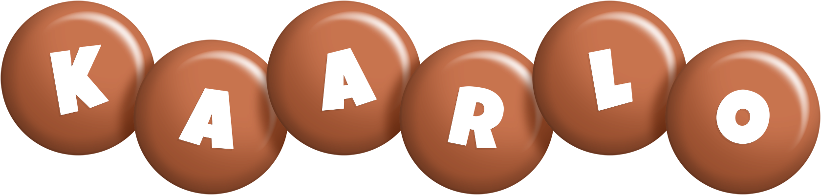 Kaarlo candy-brown logo