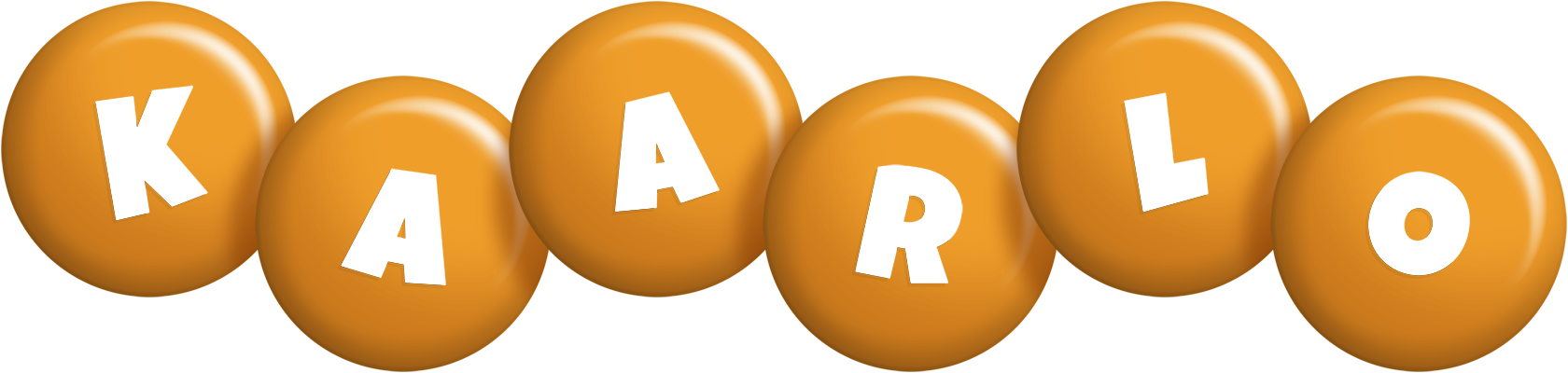 Kaarlo candy-orange logo