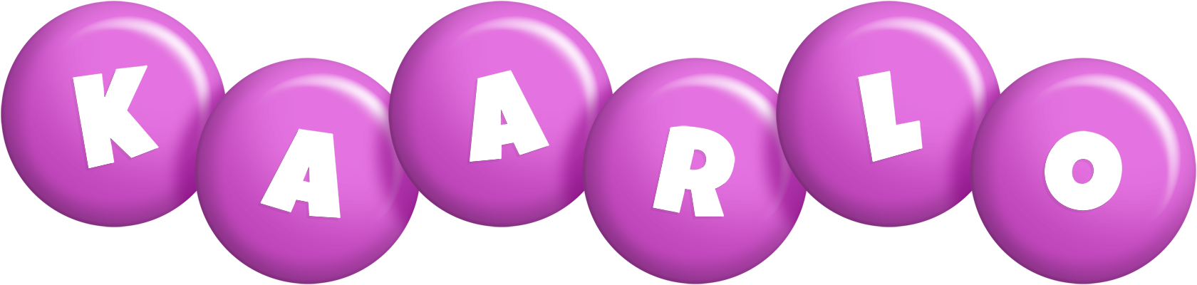 Kaarlo candy-purple logo
