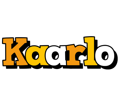 Kaarlo cartoon logo