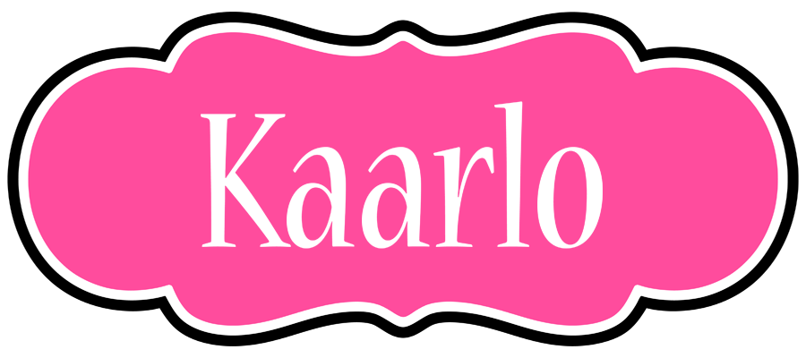 Kaarlo invitation logo