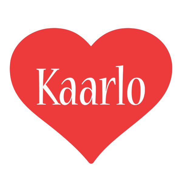 Kaarlo love logo