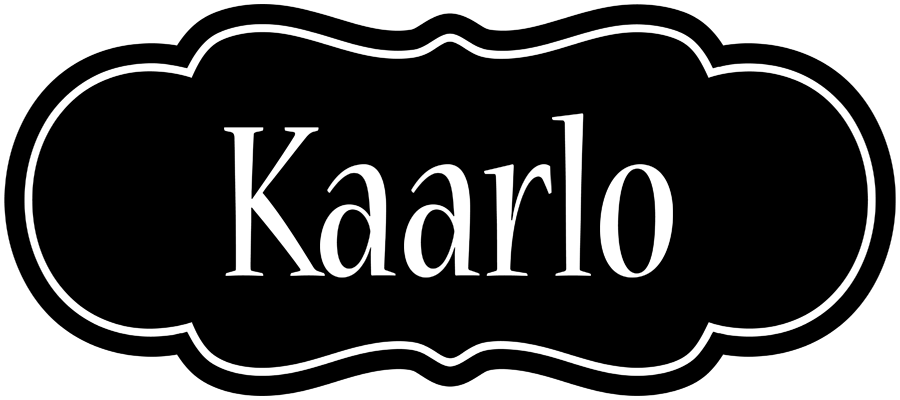 Kaarlo welcome logo