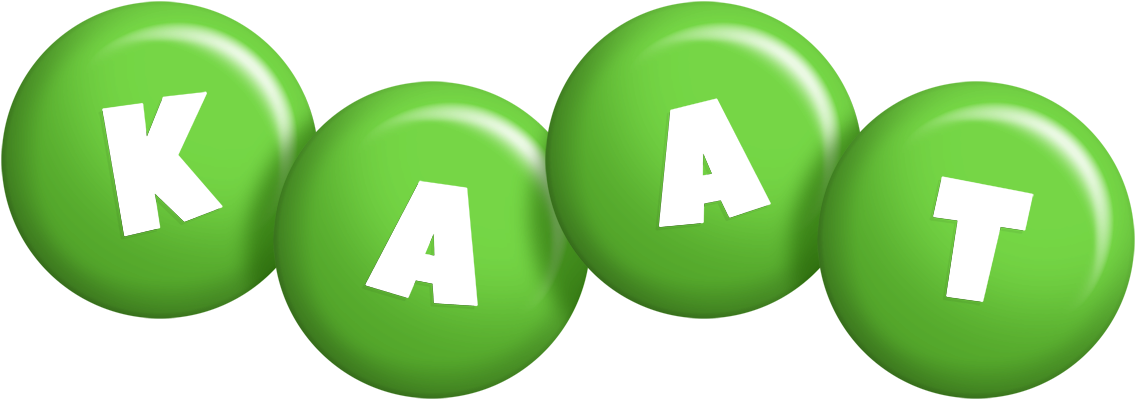 Kaat candy-green logo