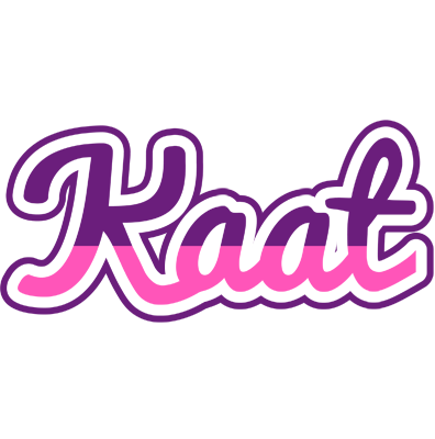 Kaat cheerful logo