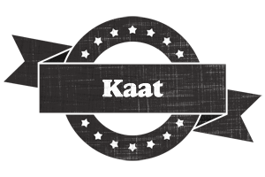 Kaat grunge logo