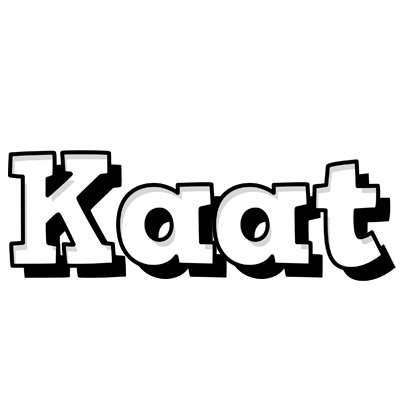 Kaat snowing logo