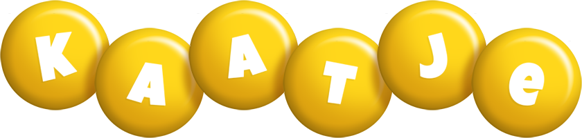 Kaatje candy-yellow logo