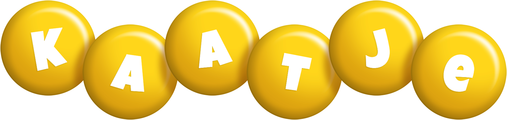 Kaatje candy-yellow logo