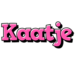 Kaatje girlish logo