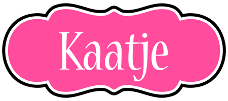 Kaatje invitation logo