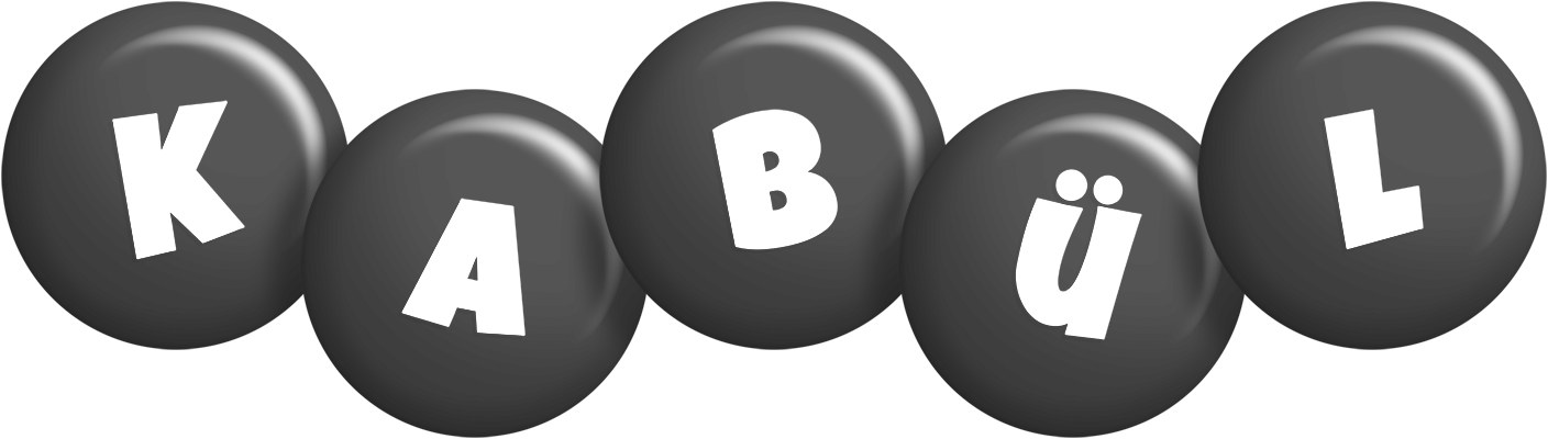 Kabül candy-black logo