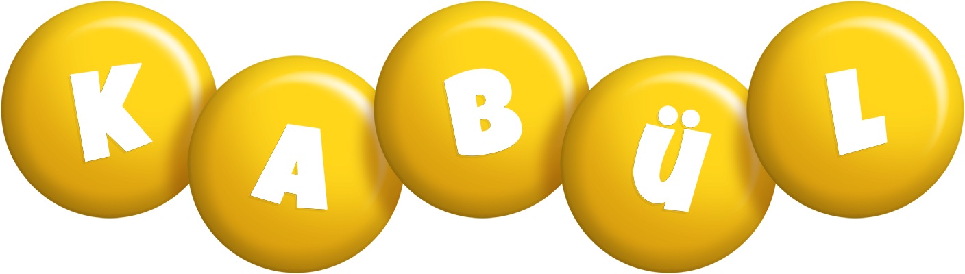 Kabül candy-yellow logo
