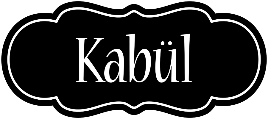Kabül welcome logo