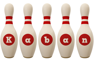 Kaban bowling-pin logo