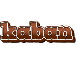 Kaban brownie logo