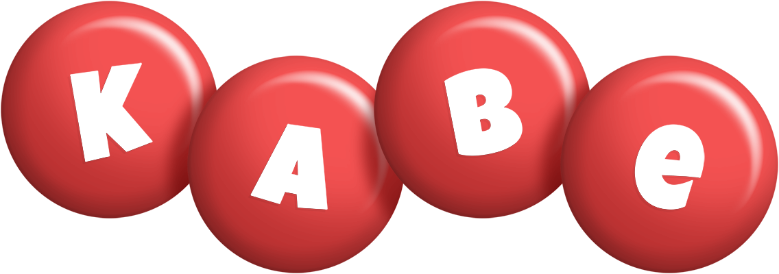 Kabe candy-red logo