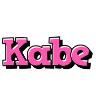 Kabe girlish logo