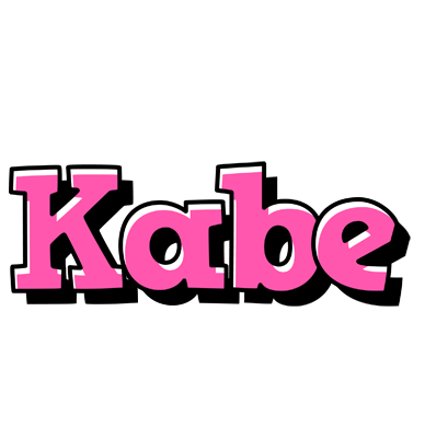 Kabe girlish logo