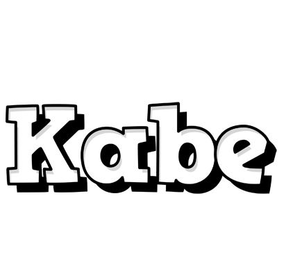 Kabe snowing logo