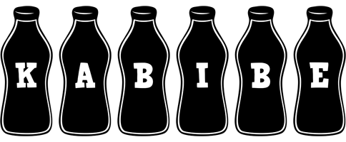 Kabibe bottle logo
