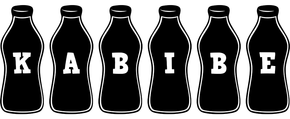 Kabibe bottle logo
