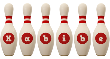 Kabibe bowling-pin logo
