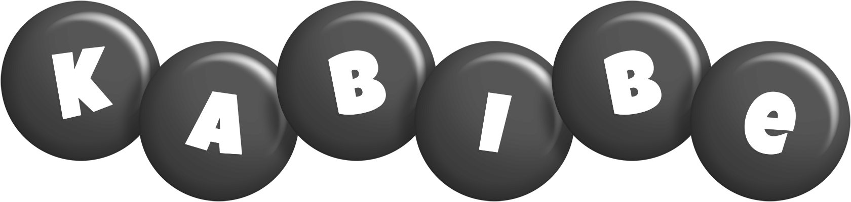 Kabibe candy-black logo