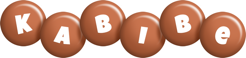 Kabibe candy-brown logo