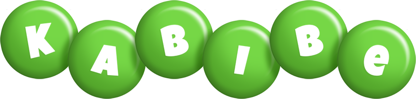 Kabibe candy-green logo