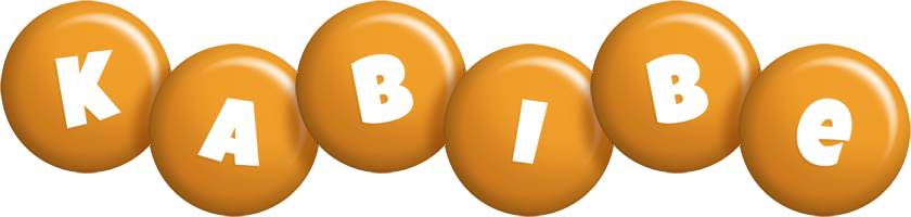 Kabibe candy-orange logo