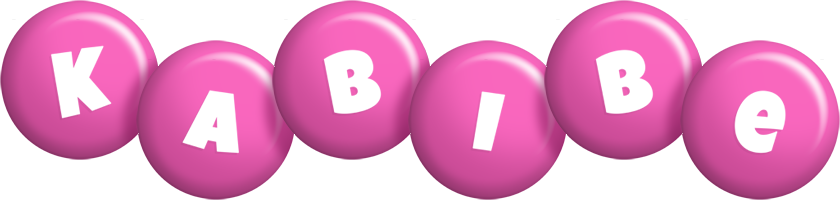 Kabibe candy-pink logo