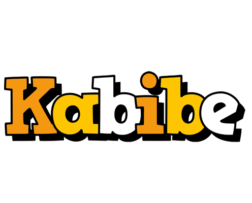 Kabibe cartoon logo