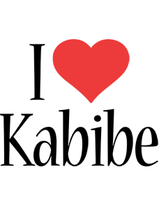 Kabibe i-love logo