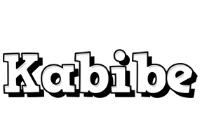 Kabibe snowing logo