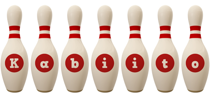 Kabiito bowling-pin logo