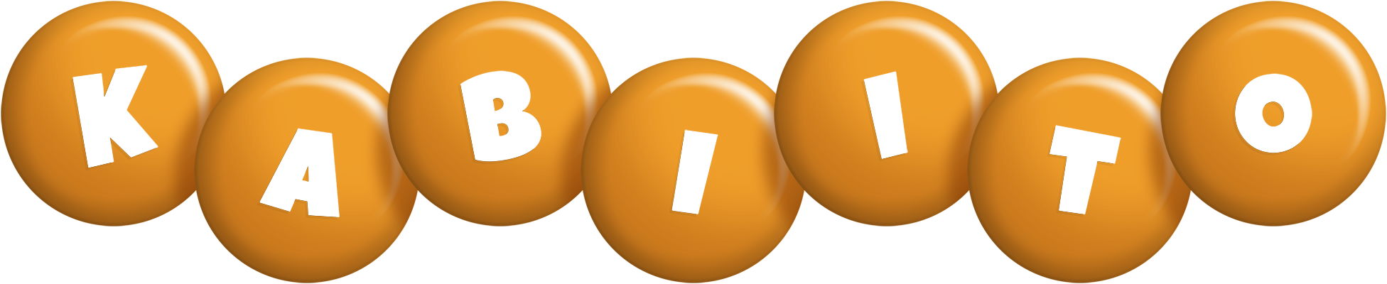 Kabiito candy-orange logo