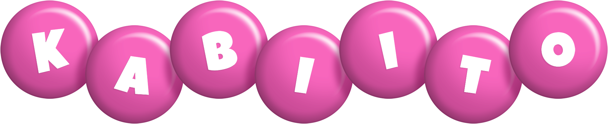 Kabiito candy-pink logo