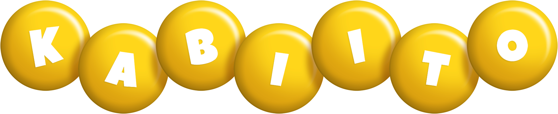 Kabiito candy-yellow logo