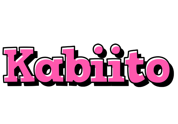 Kabiito girlish logo