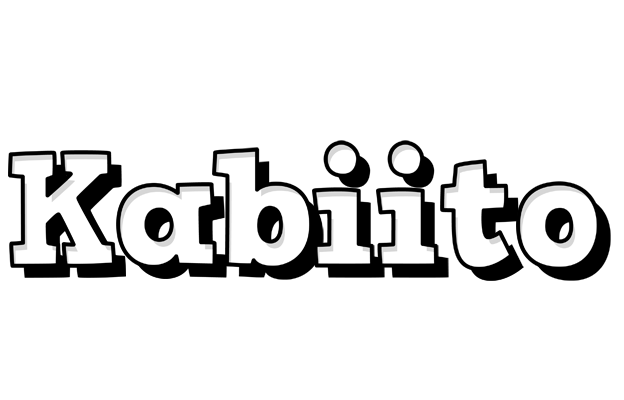 Kabiito snowing logo