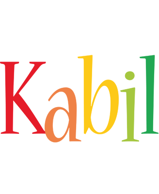 Kabil birthday logo