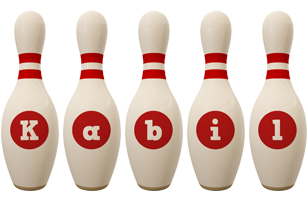 Kabil bowling-pin logo