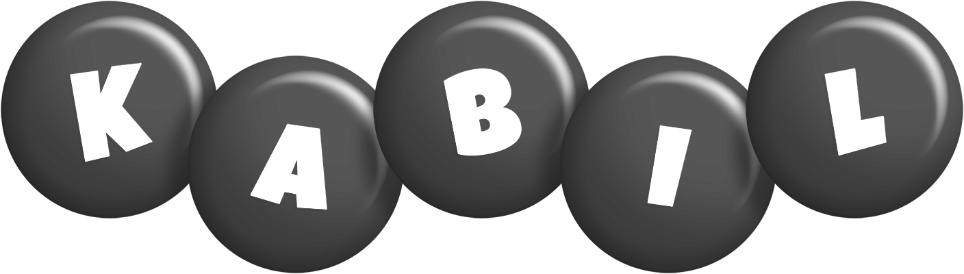 Kabil candy-black logo