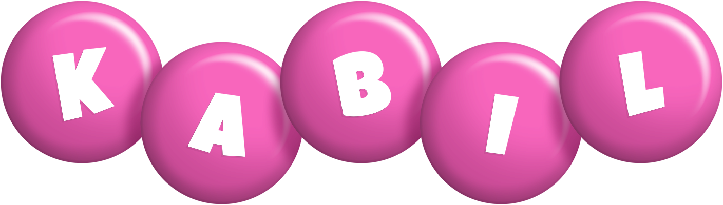 Kabil candy-pink logo
