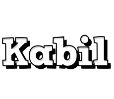 Kabil snowing logo