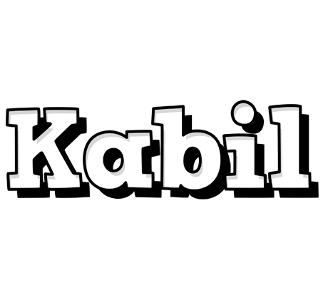 Kabil snowing logo