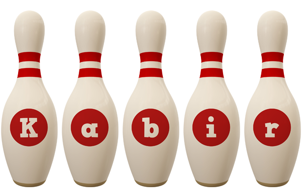 Kabir bowling-pin logo