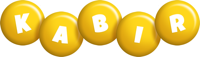 Kabir candy-yellow logo